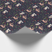 Skandinavische Folklore Geschenkpapier (Ecke)