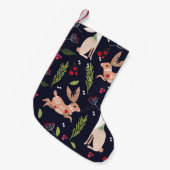 Skandinavische Folklore Kleiner Weihnachtsstrumpf (Vorderansicht (hängend))