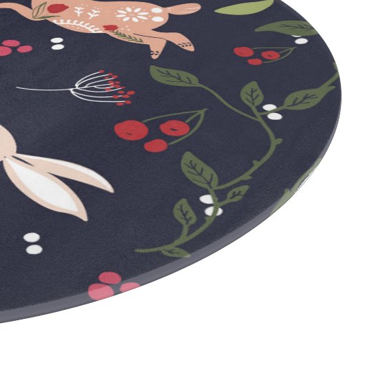 Skandinavische Folklore Schneidebrett (Ecke)