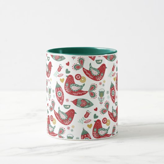 Skandinavische Folklore Tasse (Zentrum)