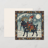 Skandinavische Folklore Tomte  (Vorne/Hinten)