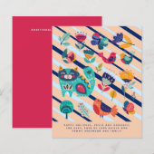 Skandinavische Folklore Weihnachten Weihnachten Ja (Vorne/Hinten)