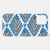 Skandinavische Folklorekunst: Blumenrostdesign Case-Mate iPhone Hülle (Rückseite (Horizontal))