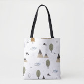 Skandinavische Forstästhetik Tasche (Vorderseite)