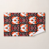 Skandinavische Fox Folk Badhandtuch Set (Handtuch)