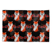Skandinavische Fox Folk Kissenbezug (Rückseite)