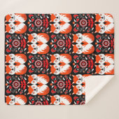 Skandinavische Fox Folk Sherpadecke (Vorderseite (Horizontal))