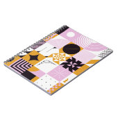 Skandinavische Geometrie: HandGezeichnet Kunstwerk Notizblock (Linke Seite)