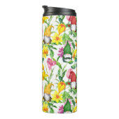Skandinavische Gnome: Frühlingsblumenfarbe. Thermosbecher (Nach rechts gedreht)
