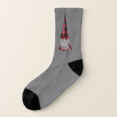 Skandinavische Gnome Socken (Links - Außen)