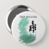 Skandinavische Grünbaumkunst, einfache moderne Min Button (Vorne & Hinten)