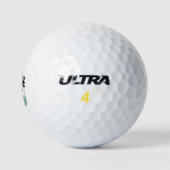 Skandinavische Grünbaumkunst, einfache moderne Min Golfball (Logo)