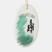 Skandinavische Grünbaumkunst, einfache moderne Min Keramik Ornament (Rechts)