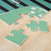 Skandinavische Häuser, Bäume, Bergbilder Puzzle (Seite)