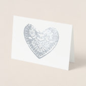 Skandinavische Herzinfarkte Folienkarte (Vorderseite)