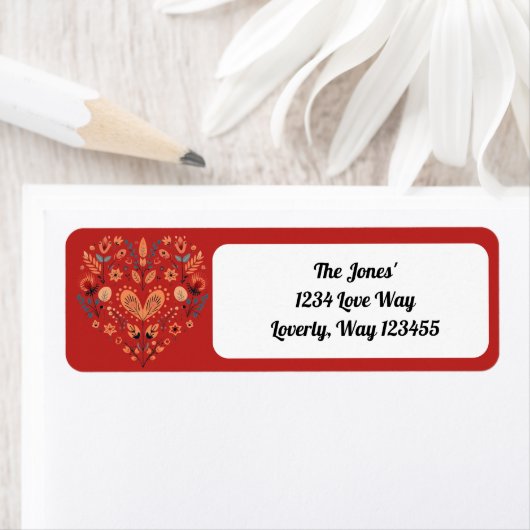 Skandinavische HerzValentine (Insitu)