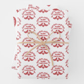 skandinavische Koordinationsblätter für Umschlagpa Geschenkpapier Set (Beispiel)