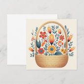 Skandinavische Korbeier Ostern Kunst (Vorne/Hinten)