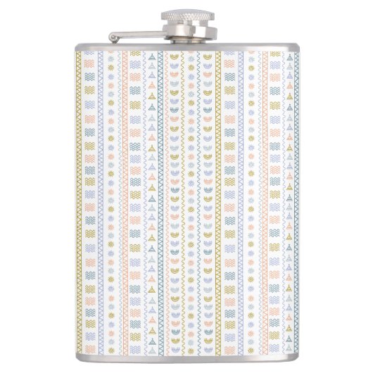 Skandinavische Kunst, Dichtung und Musik Flachmann (Vorderseite)