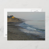 Skandinavische Küste Postkarte (Vorne/Hinten)