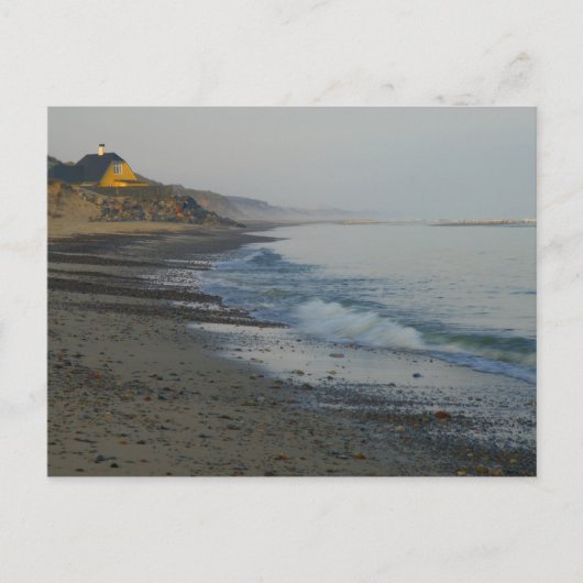 Skandinavische Küste Postkarte (Vorderseite)