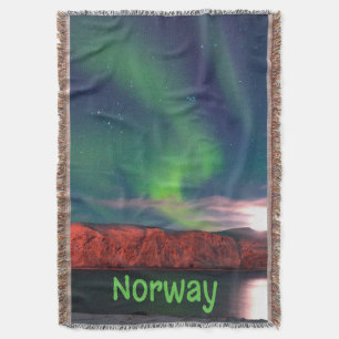 Skandinavische Nordlichter - Rote Klippen Decke