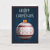 Skandinavische Ornamente Weihnachten (Vorderseite)