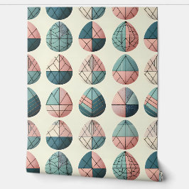 Skandinavische Oster-Ei-Peel-and-Stick-Tapete Tapete