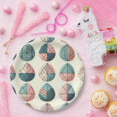 Skandinavische Ostereier-Papierplatten Pappteller (Party)