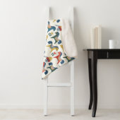 Skandinavische Pferde: Farbenfrohe Kunst des Volke Sherpadecke (Beispiel)