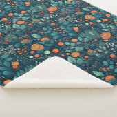 Skandinavische Pflanze und Blume Sherpadecke (3/4)