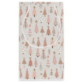 Skandinavische Rose-Weihnachtsbeutel Kleine Geschenktüte (Rückseite)