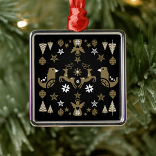 Skandinavische Saisonluxuriöse Dekoration