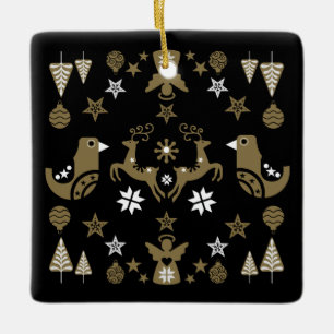 Skandinavische Saisonluxuriöse Dekoration