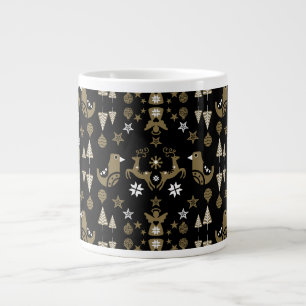 Skandinavische Saisonluxuriöse Dekoration Jumbo-Tasse