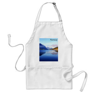 Skandinavische Schönheit, Norwegen Schürze