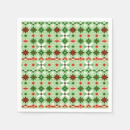 Skandinavische Selburose-Weihnachtsedition 4 Serviette