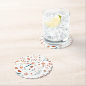 Skandinavische Sommer-Blume Untersetzer (Vor Ort)