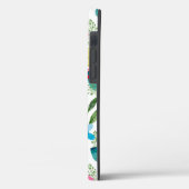 Skandinavische Sommer farbenfrohe Frühlingsblumen Case-Mate iPhone Hülle (Rückseite / Links)