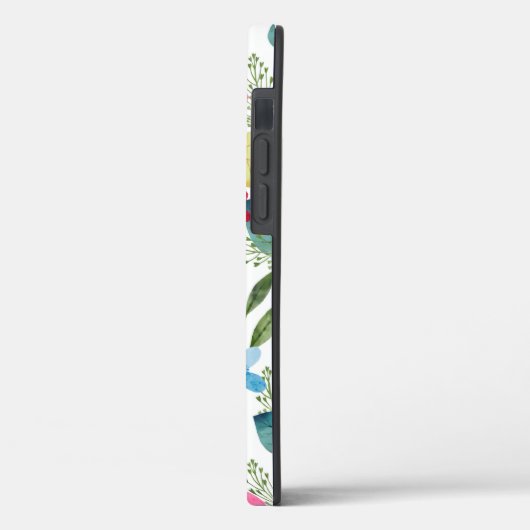 Skandinavische Sommer farbenfrohe Frühlingsblumen Case-Mate iPhone Hülle (Rückseite / Links)