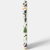 Skandinavische Style Illustrationen auf Crememuste Case-Mate iPhone Hülle (Rückseite / Links)