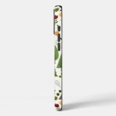 Skandinavische Style Illustrationen auf Crememuste Case-Mate iPhone Hülle (Rückseite / Links)