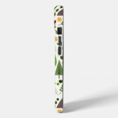 Skandinavische Style Illustrationen auf Crememuste Case-Mate iPhone Hülle (Rückseite / Links)