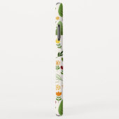 Skandinavische Style Illustrationen auf Crememuste Case-Mate iPhone Hülle (Hinten/Rechts)