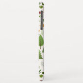 Skandinavische Style Illustrationen auf Crememuste Case-Mate iPhone Hülle (Hinten/Links)