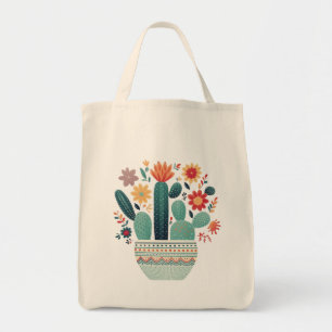 skandinavische Sukkuline Tote Bag Tragetasche