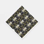 skandinavische Viking Norsemen-Wohngestaltung Serviette (Ecke)