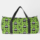 Skandinavische Vogelkunst Duffle Bag (Rückseite)