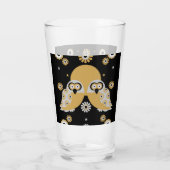 Skandinavische Vogelkunst Glas (Rückseite)