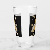 Skandinavische Vogelkunst Glas (Links)